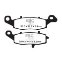 Plaquettes de frein frittées EBC pour motos sportives HH FA229HH