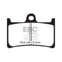 Plaquettes de frein frittées EBC pour motos sportives FA252HH