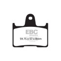 Plaquettes de frein organiques EBC FA254