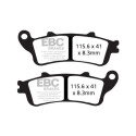 Plaquettes de frein semi-frittées EBC V-PAD FA261V