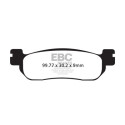 Plaquettes de frein frittées EBC pour motos sportives HH FA275HH