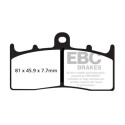 Plaquettes de frein frittées EBC pour motos sportives HH FA294HH