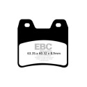 Plaquette de frein frittée EBC FA348HH