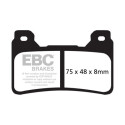 Plaquettes de frein frittées EBC FA390HH