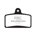 Plaquettes de frein organiques EBC FA399