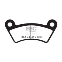 Plaquettes de frein tout-terrain EBC FA482TT