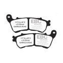 Plaquette de frein semi-frittée EBC V-PAD FA640V