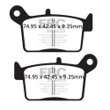 Plaquettes de frein organiques EBC FA697