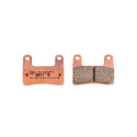 Plaquettes de frein frittées EBC pour motos sportives HH FA724HH