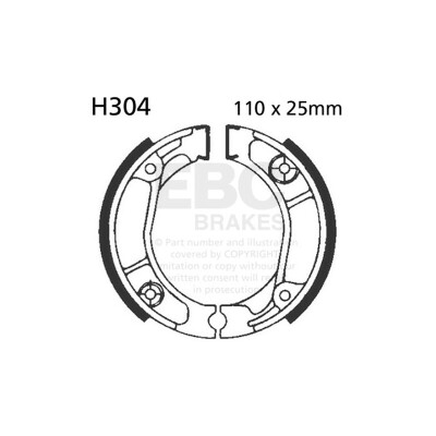Kit de freins pour moto EBC H304