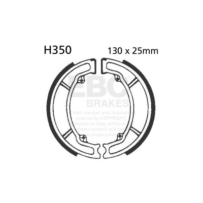 Kit de freins pour moto EBC H350