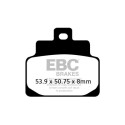 Plaquette de frein organique pour scooter EBC SFA301