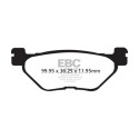 Plaquettes de frein frittées EBC SFA319HH pour scooter