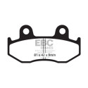 Plaquettes de frein organiques EBC SFA323 pour scooter