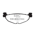 Plaquettes de frein frittées EBC SFA408HH pour scooters