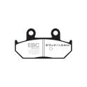 Plaquettes de frein organiques pour scooter EBC SFA412