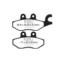 Plaquettes de frein organiques pour scooter EBC SFA418