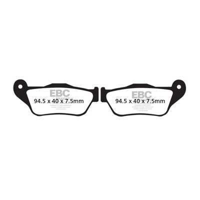 Plaquettes de frein organiques pour scooter EBC SFA430