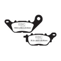 Plaquettes de frein organiques pour scooter EBC SFA464