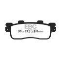 Plaquettes de frein organiques pour scooter EBC SFA498