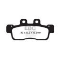 Plaquettes de frein organiques pour scooter EBC SFA632