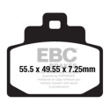 Plaquettes de frein organiques pour scooter EBC SFA681