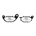 Plaquettes de frein organiques pour scooter EBC SFA705
