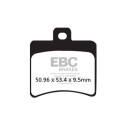Plaquettes de frein en carbone pour scooter EBC SFAC054