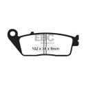 Plaquettes de frein en carbone pour scooter EBC SFAC142