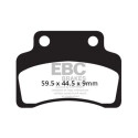 Plaquettes de frein en carbone pour scooter EBC SFAC235