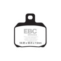 Plaquettes de frein en carbone pour scooter EBC SFAC266