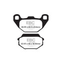 Plaquettes de frein en carbone pour scooter EBC SFAC305