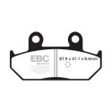 Plaquettes de frein en carbone pour scooter EBC SFAC321