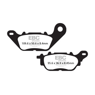 Plaquettes de frein en carbone pour scooter EBC SFAC464