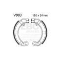 Jeu de mâchoires de frein EBC V903 pour Vespa LML