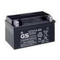 Batterie de moto sans entretien GS GTX7A-BS AGM avec pack d&#39;acide