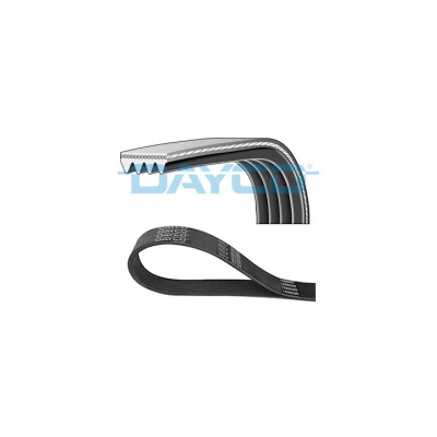 Courroie trapézoïdale à nervures DAYCO 4PK1538