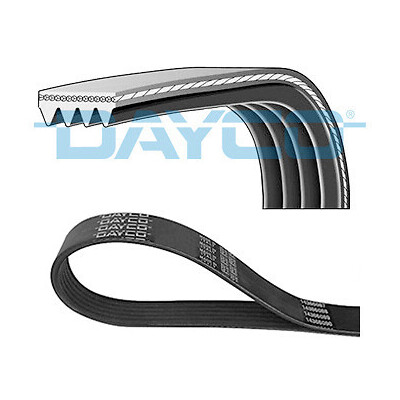 Courroie trapézoïdale à nervures DAYCO 4PK968