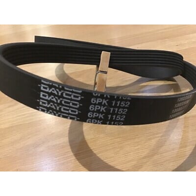 Courroie trapézoïdale à nervures DAYCO 6PK1152