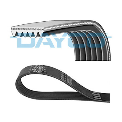 Courroie trapézoïdale à nervures DAYCO 6 PK 1520