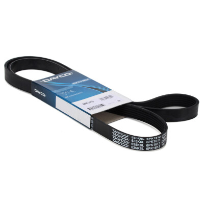 Courroie trapézoïdale à nervures DAYCO 6 PK 1613