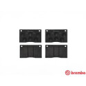 Jeu de 4 plaquettes de frein BREMBO P 36 003
