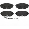 Jeu de 4 plaquettes de frein BREMBO P 56 052