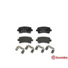 Jeu de 4 plaquettes de frein BREMBO P 59 060