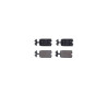 Jeu de 4 plaquettes de frein BREMBO P 61 002