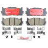 Jeu de 4 plaquettes de frein BREMBO P 83 117