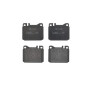 Jeu de 4 plaquettes de frein BREMBO P 85 007