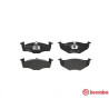 Jeu de 4 plaquettes de frein BREMBO P 85 030