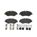 Jeu de 4 plaquettes de frein BREMBO P A6 026
