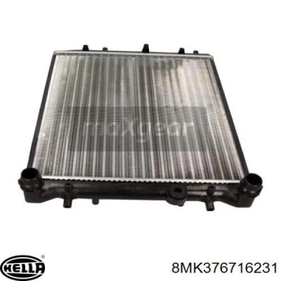 Radiateur, refroidissement moteur BEHR HELLA SERVICE 8MK 376 716-231